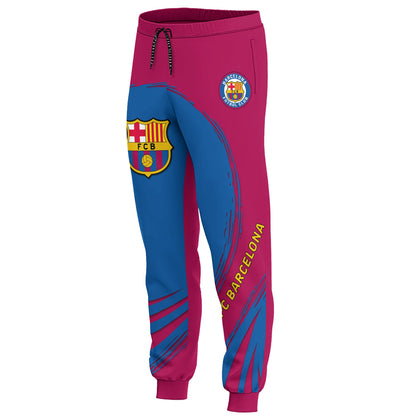 Personalized Barcelona 3D All over Printed Hoodie and Sweatpants set V3