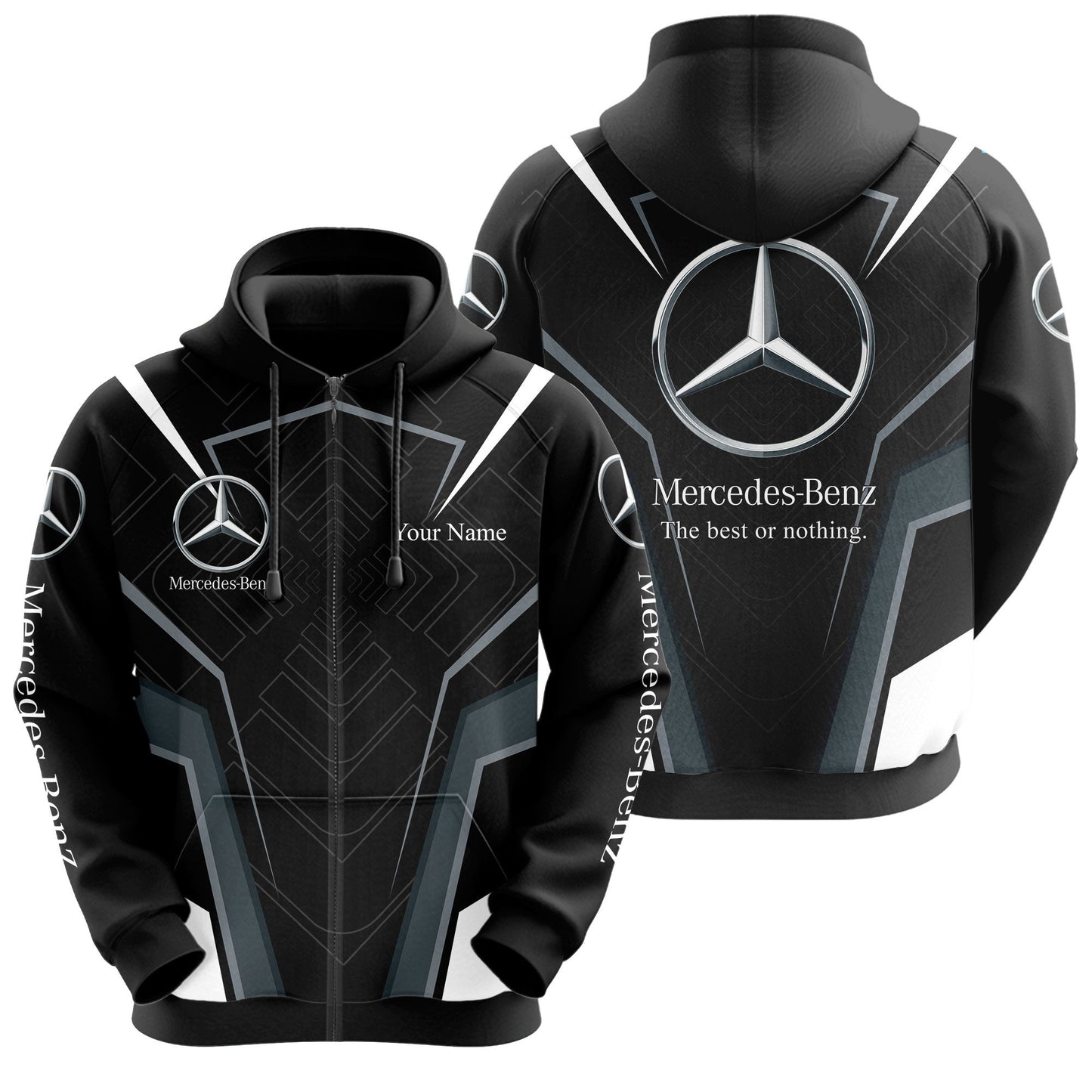 Personalized Merc Liner All over Printed Hoodie and Sweatpants set