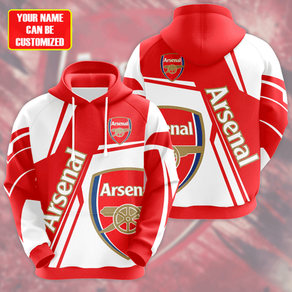 Personalized Arsenal 3D All over Printed Hoodie and Sweatpants set V6