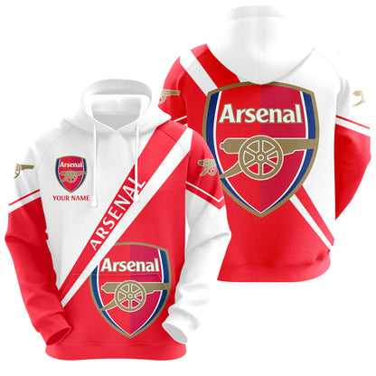 Personalized Arsenal 3D All over Printed Hoodie and Sweatpants set V7