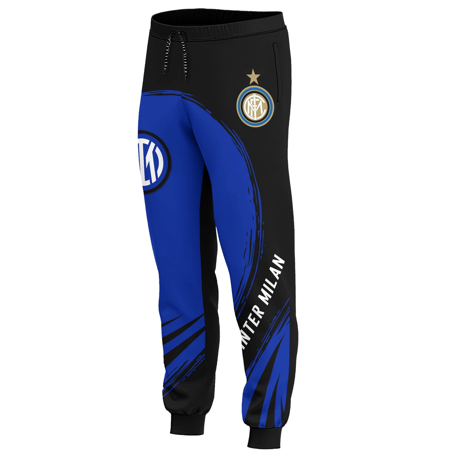 Personalized Inter Milan Q5 3D All over Printed Hoodie and Sweatpants set