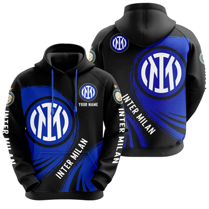 Personalized Inter Milan Q5 3D All over Printed Hoodie and Sweatpants set
