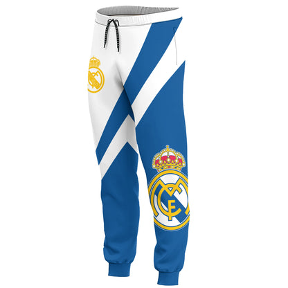 Personalized Real Madrid 3D All over Printed Hoodie and Sweatpants set V6