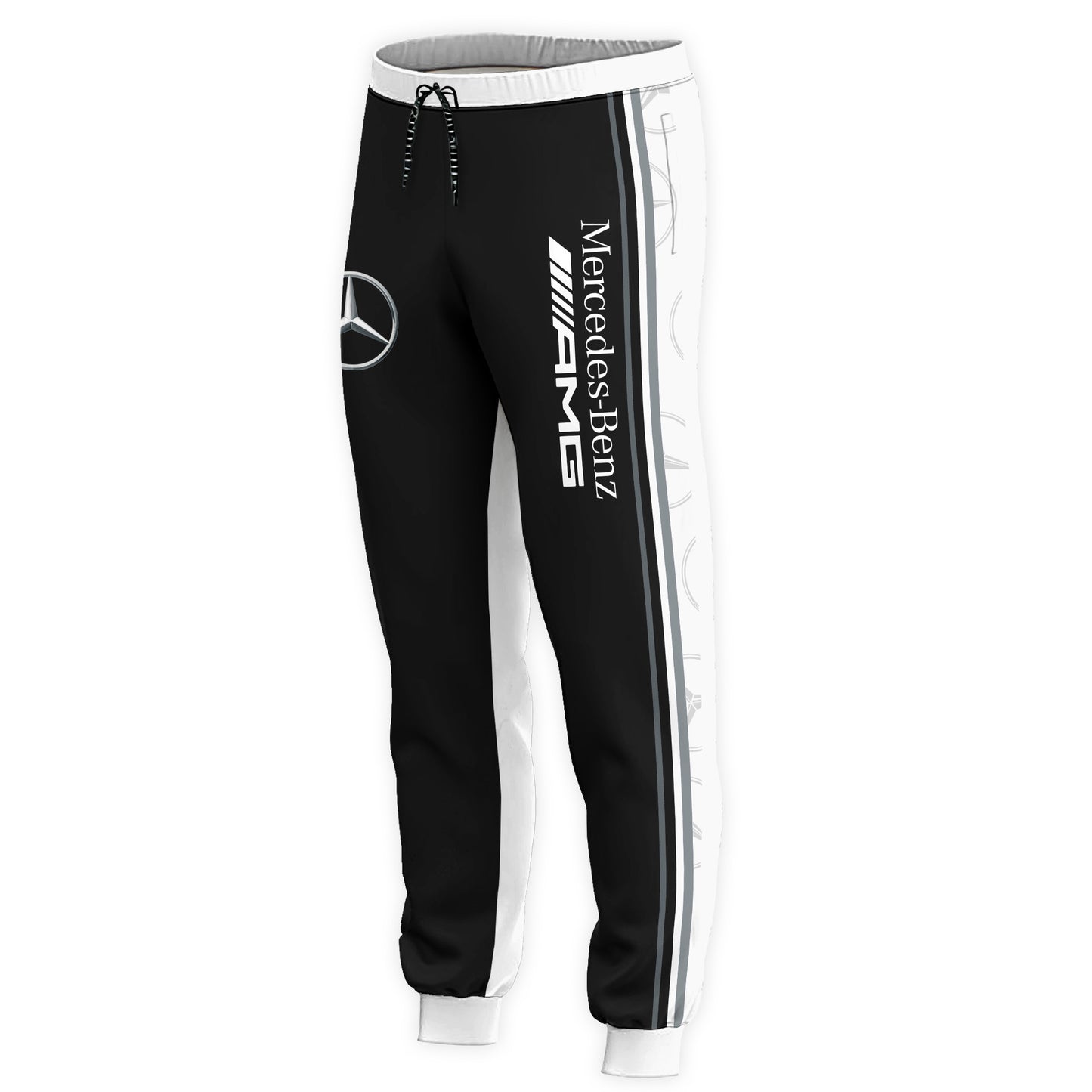 Personalized Merc AMG 3D All over Printed Hoodie and Sweatpants set