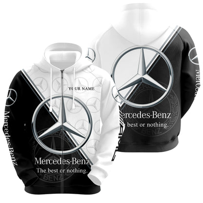 Personalized Merc AMG 3D All over Printed Hoodie and Sweatpants set