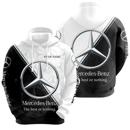 Personalized Merc AMG 3D All over Printed Hoodie and Sweatpants set