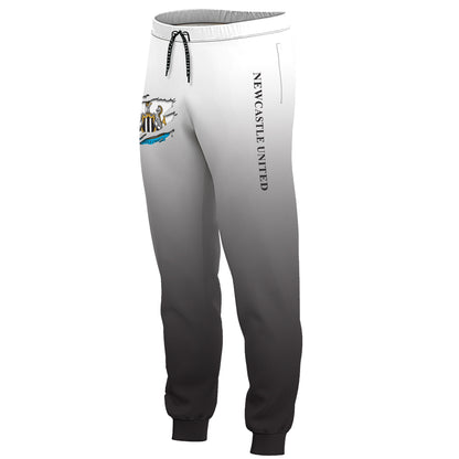 Personalized Newcastle United Tear 3D Cotton Hoodie and Sweatpants set