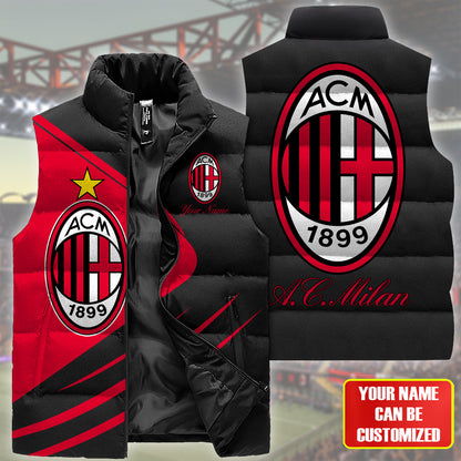 AC Milan Sleeveless Windproof Puffer Jacket V2