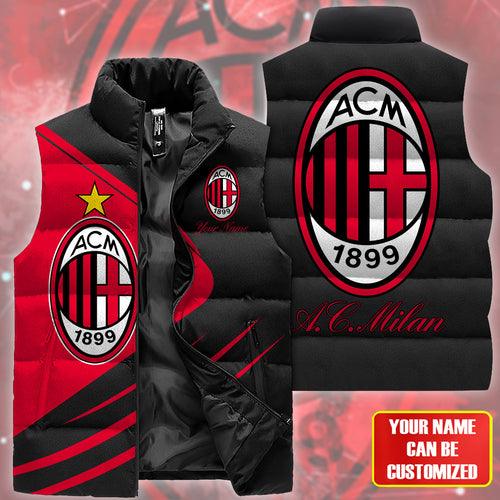 AC Milan Sleeveless Windproof Puffer Jacket V2