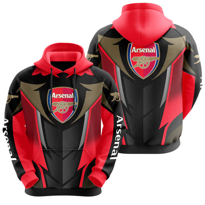 Personalized Arsenal 3D All over Printed Hoodie and Sweatpants set V9