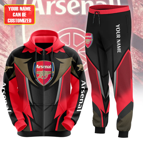 Personalized Arsenal 3D All over Printed Hoodie and Sweatpants set V9