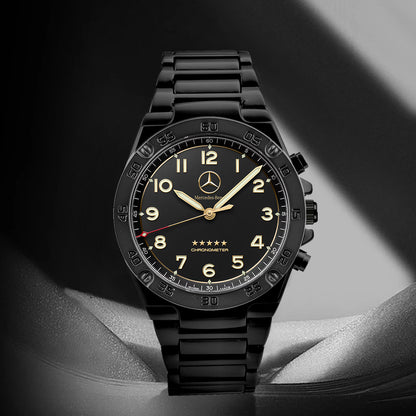 Merc Chronometre Dial Steel Watch