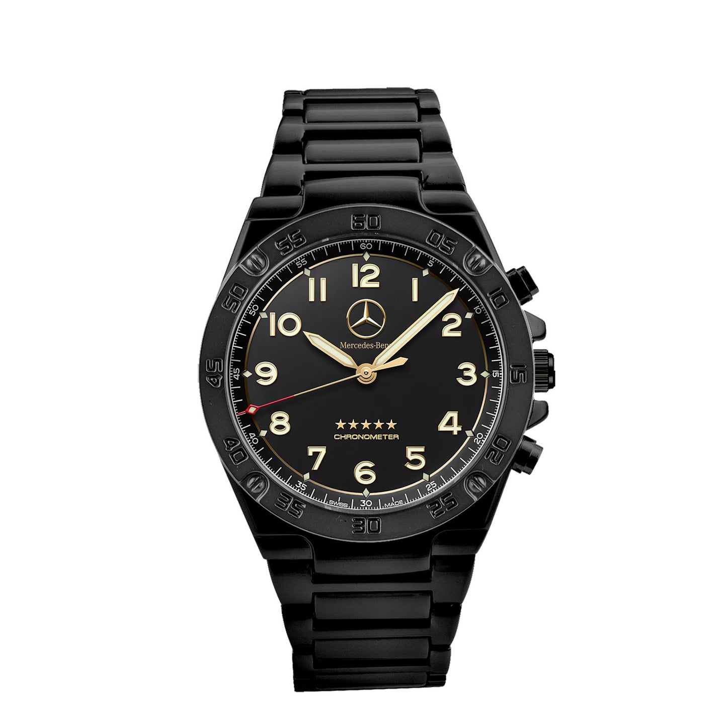 Merc Chronometre Dial Steel Watch