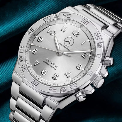 Merc Chronometre Dial Steel Watch