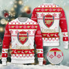 Arsenal Q12 Ugly Christmas Sweater , Unisex Wool Sweater