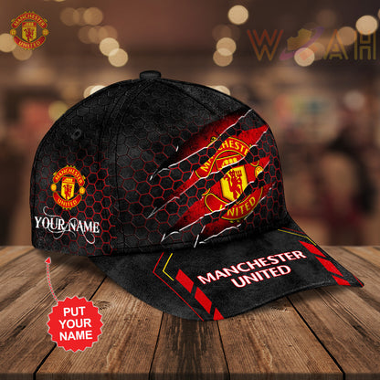Personalized Manchester United Tear Classic Cap