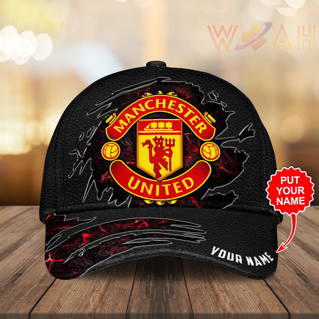 Personalized Manchester United Tear V2 Classic Cap Q030218