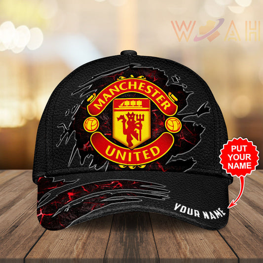 Personalized Manchester United Tear V2 Classic Cap Q030218