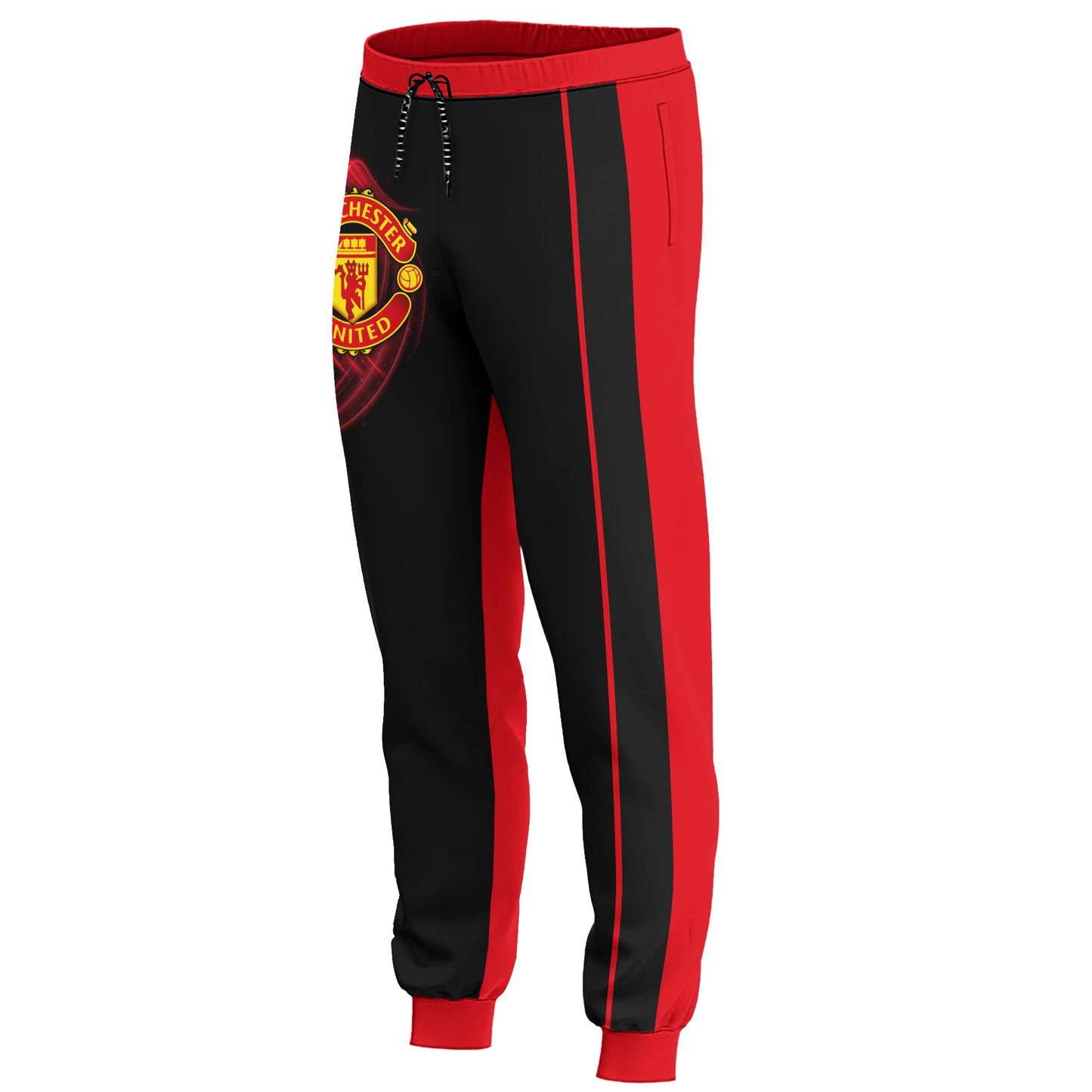Personalized Manchester United 3D All over Printed Hoodie and Sweatpants set V3