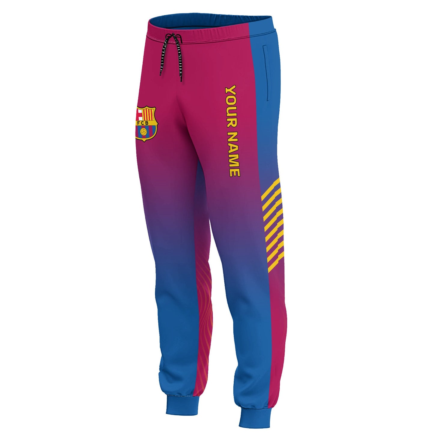Personalized Barcelona 3D All over Printed Hoodie and Sweatpants set V9