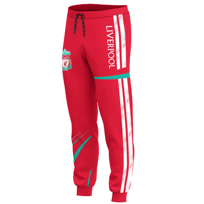 Personalized Liverpool 3D All over Printed Hoodie and Sweatpants set V10