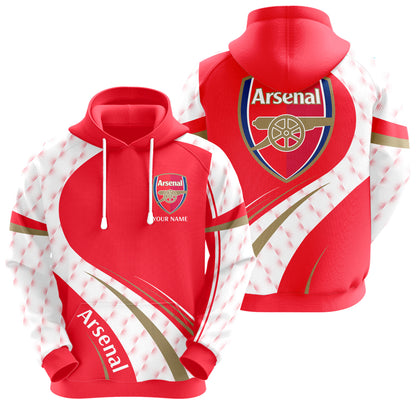 Personalized Arsenal 3D All over Printed Hoodie and Sweatpants set V10