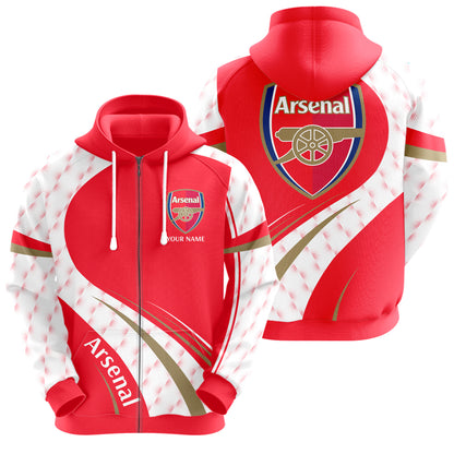 Personalized Arsenal 3D All over Printed Hoodie and Sweatpants set V10