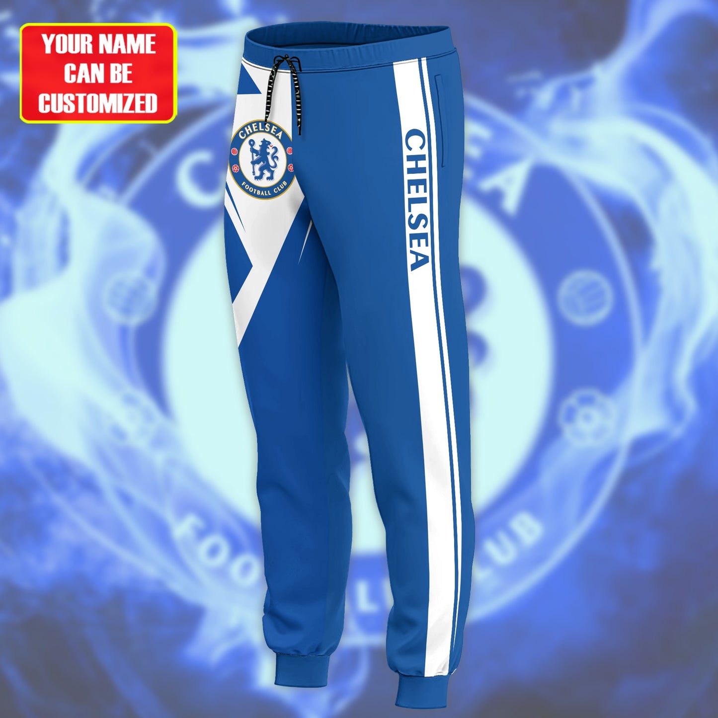 Personalized Chelsea 3D All over Printed Hoodie and Sweatpants set V4