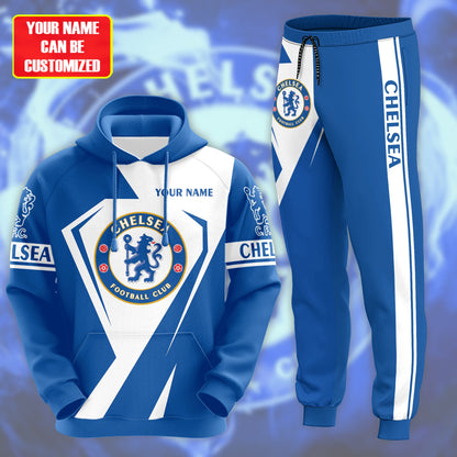 Personalized Chelsea 3D All over Printed Hoodie and Sweatpants set V4