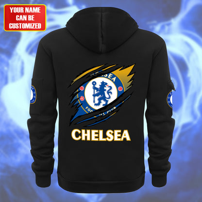 Personalized Chelsea Tear Zip-Hoodie Cotton Jacket