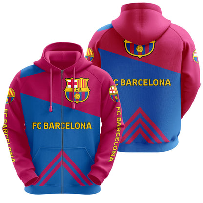 Personalized Barcelona 3D All over Printed Hoodie and Sweatpants set V10