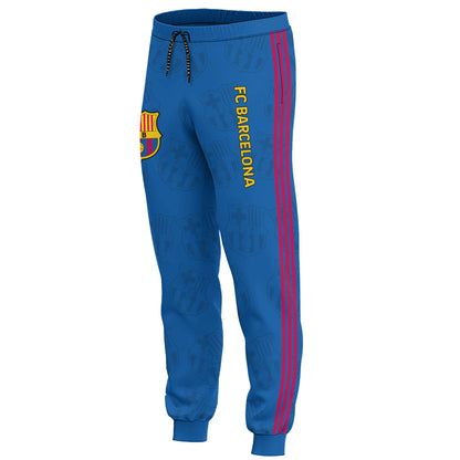 Personalized Barça Q12 3D All over Printed Hoodie and Sweatpants set
