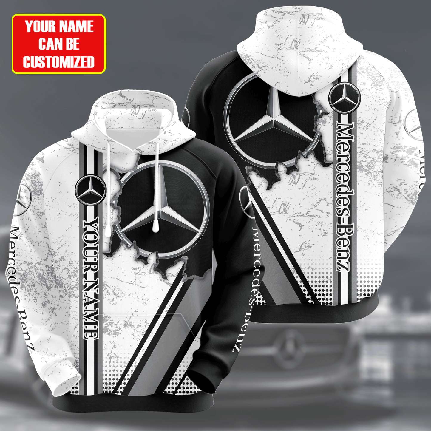 Personalized Merc 3D All over Printed Hoodie and Sweatpants set V6