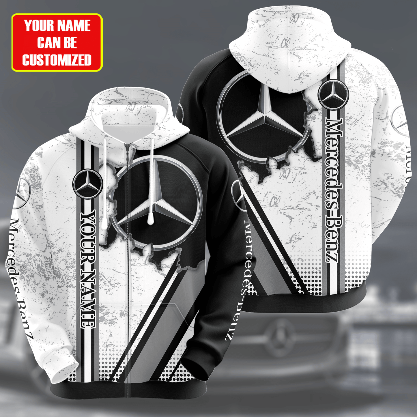 Personalized Merc 3D All over Printed Hoodie and Sweatpants set V6