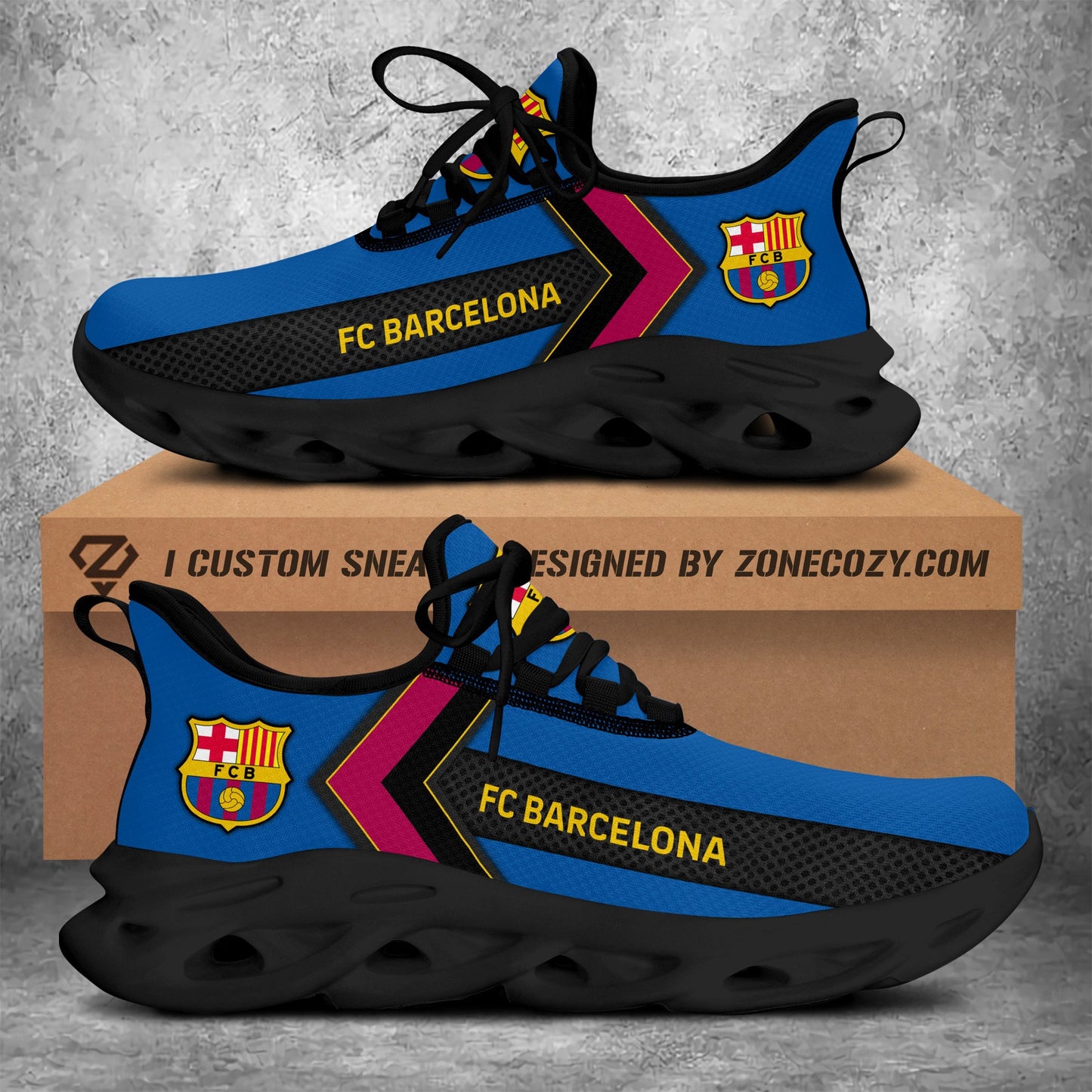 Barça Q19 Chunky Custom Sneaker