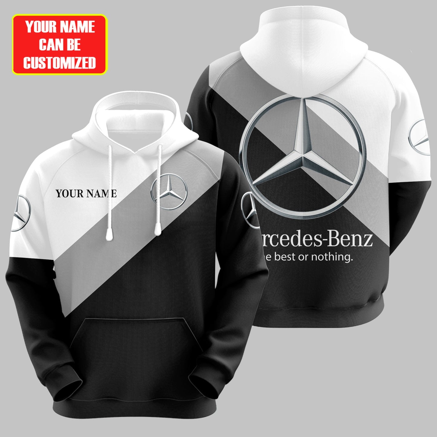 Personalized Merc All over Printed Hoodie and Sweatpants set