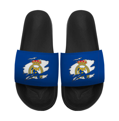 Real Madrid Tear Custom Leather Sandals