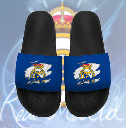 Real Madrid Tear Custom Leather Sandals