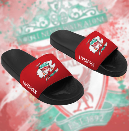 Liverpool Tear Custom Leather Sandals