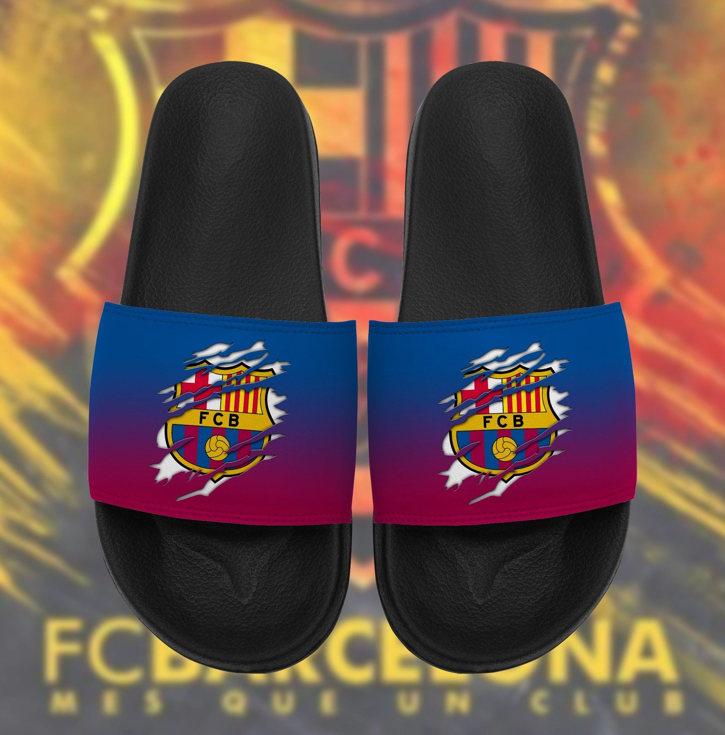 Barcelona Tear Custom Leather Sandals