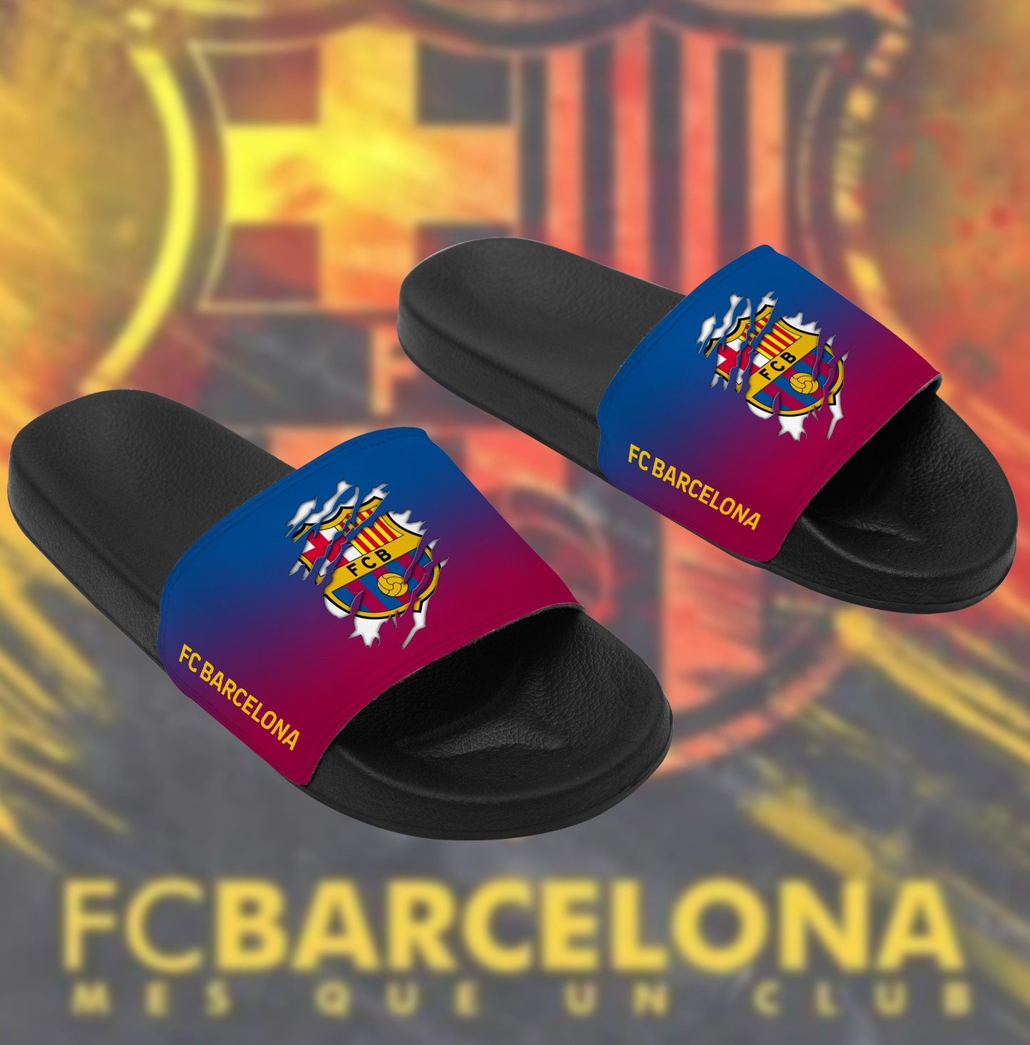 Barcelona Tear Custom Leather Sandals