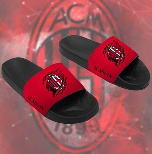 AC Milan Tear Custom Leather Sandals