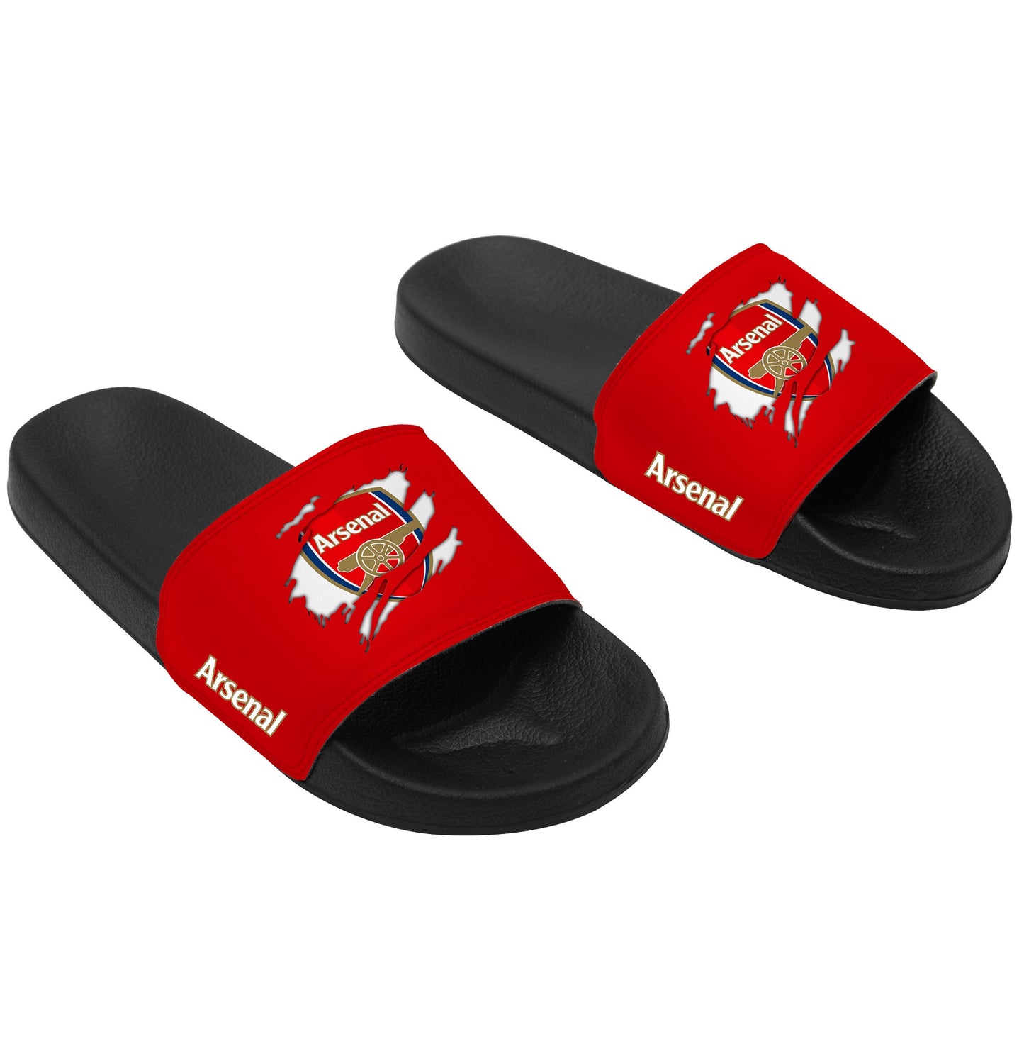 Arsenal Tear Custom Leather Sandals