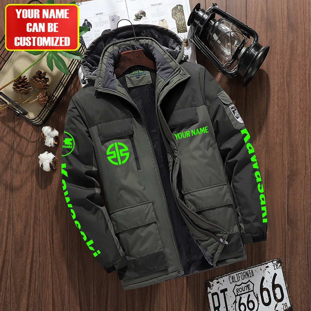 Personalized KW Parka Winter Jacket V2
