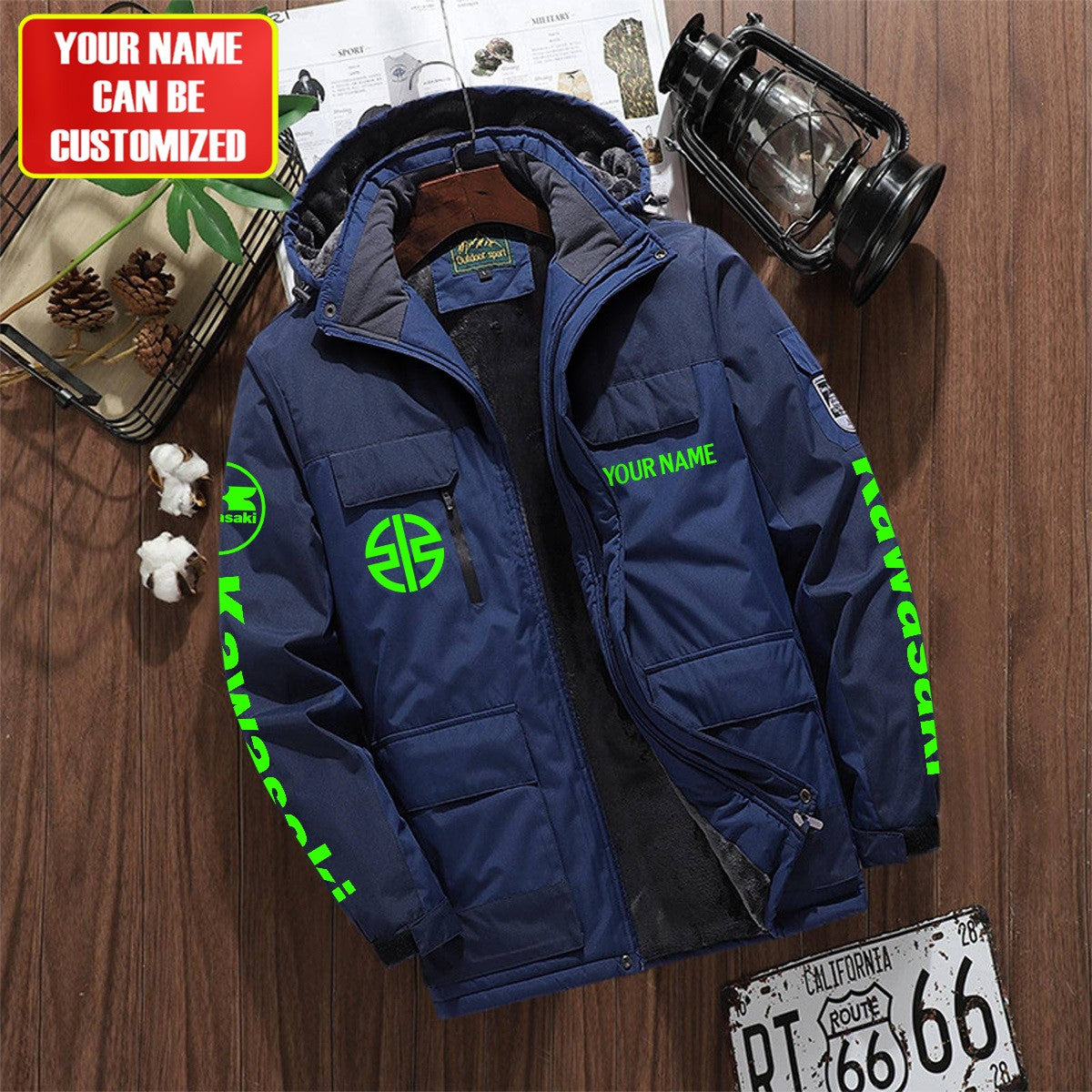 Personalized KW Parka Winter Jacket V2