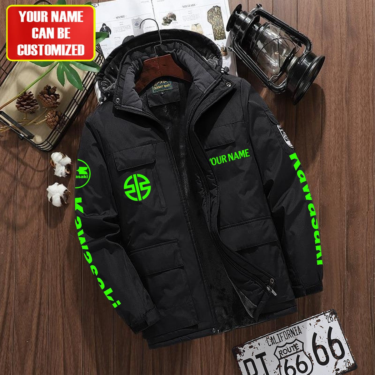 Personalized KW Parka Winter Jacket V2