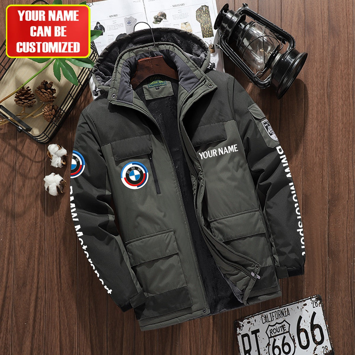 Personalized BW Motorsport Parka Winter Jacket V2