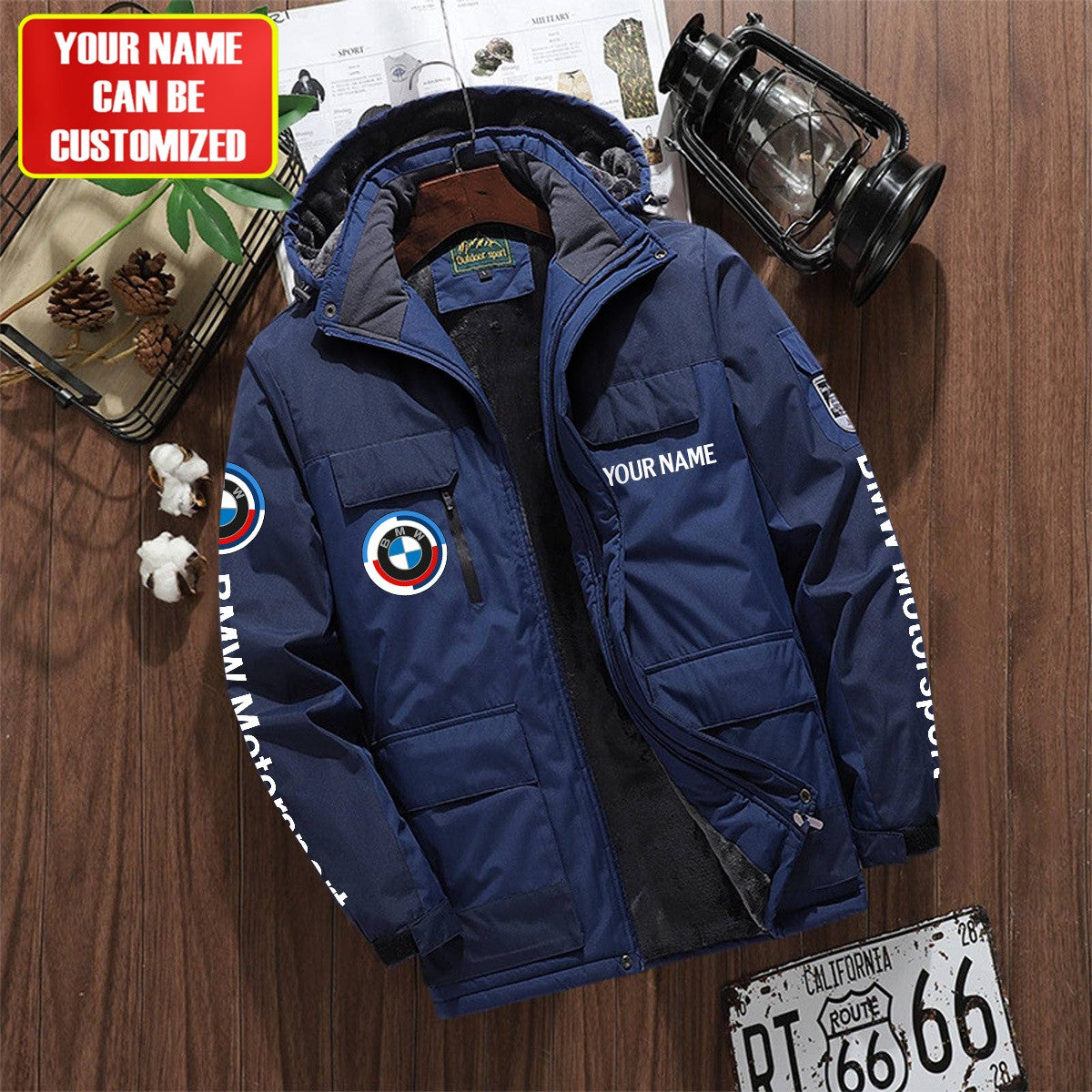 Personalized BW Motorsport Parka Winter Jacket V2
