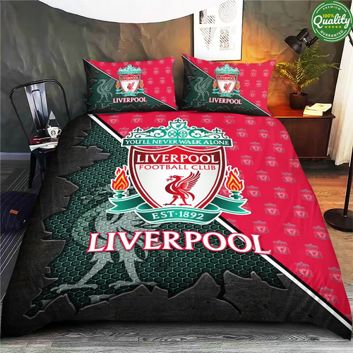 Liverpool All Over Printed Bedding Set