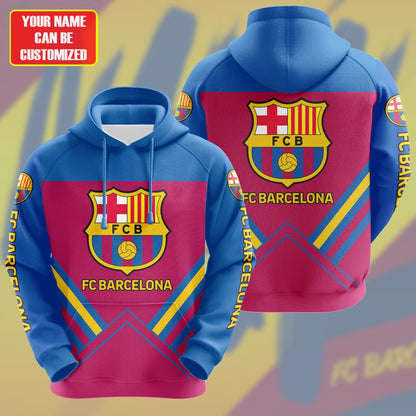 Personalized Barcelona 3D All over Printed Hoodie and Sweatpants set V11